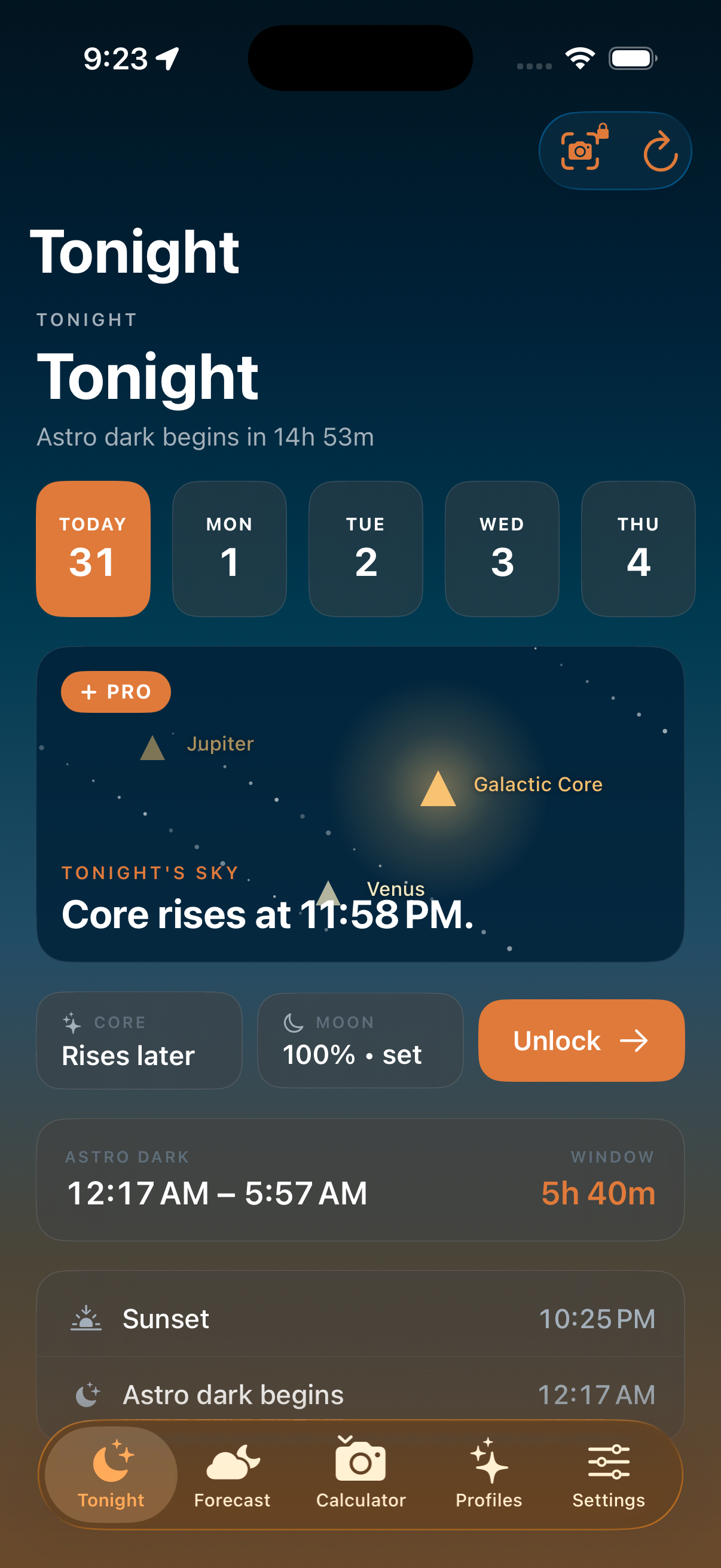 Dark Skies screen